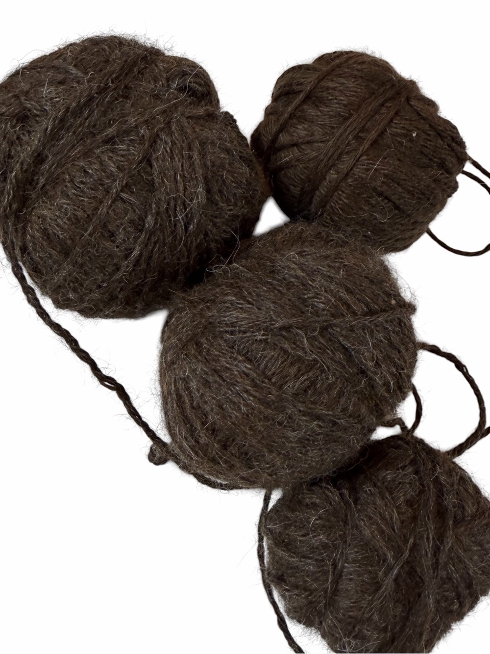 Yarn Mixed Lot Wool Blends Yarn Skeins Crafts Knit Crochet Fall Winter Browns